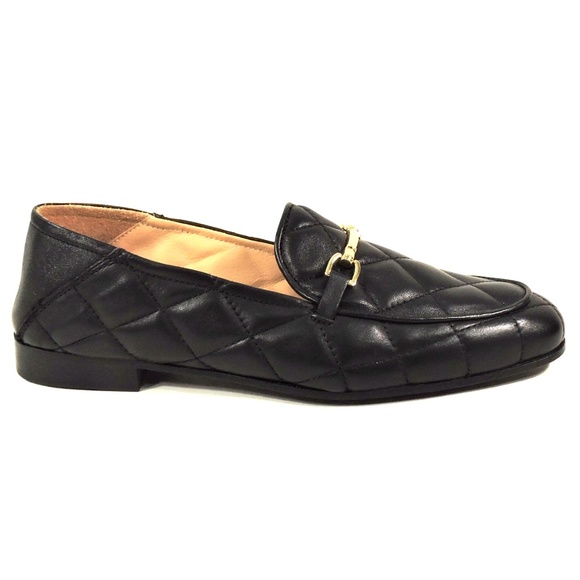 LEMARE 🇮🇹 WOMEN'S BLACK SOFT LEATHER COMFORT LOAFERS - Picture 4 of 8